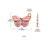 Printed Alloy Pendants FIND-YW0001-69D-4