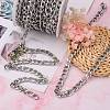 Tarnish Resistant 304 Stainless Steel Mother-Son Figaro Chains CHS-A003H-2.3NK-4