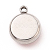 304 Stainless Steel Charms STAS-I165-04A-P-3