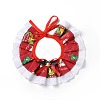 Cloth Pet's Christmas Lace Bandanas AJEW-D051-06B-4