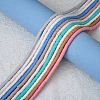 10 Strands 10 Colors Flat Round Handmade Polymer Clay Beads CLAY-SZ0002-04A-4