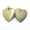 Brass Locket Pendants KK-F717-46AB-NR-4