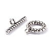 Brass Toggle Clasps KK-A149-18AS-2