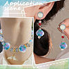 1 Starnd Handmade Gold Sand Lampwork Beads Strands LAMP-PA0001-76A-5