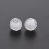 Frosted Acrylic Beads X-FACR-Q006-8mm-01-3