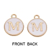 Golden Plated Enamel Alloy Charms ENAM-SZ0001-26A-M-2