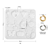 1Pc DIY Pendant Silicone Molds DIY-CJ0002-10-2