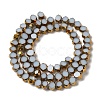 Electroplate Glass Beads Strands EGLA-P061-01A-06-2