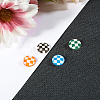 40Pcs 4 Colors Plastic Cabochons KY-DC0001-11-4