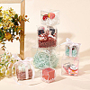 Transparent Plastic PET Box Gift Packaging LS-CON-WH0052-6x6cm-4