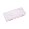 Plastic Bead Storage Containers with Lids and 30PCS Mini Storage Jars X-C020Y-2