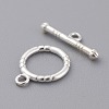 925 Sterling Silver Toggle Clasps STER-A008-21-2