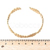 304 Stainless Steel Cuff Bangles for Women BJEW-U032-10G-3