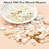 DIY Imitation Pearl Plastic Stretch Bracelet Making Kit DIY-YW0009-04-2