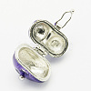 Brass Prayer Box Pendants KK-Q198-M-4