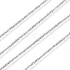 Tarnish Resistant 304 Stainless Steel Rope Chains CHS-L024-016A-2