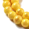 Natural Mashan Jade Beads Strands G-A255-A01-01D-4