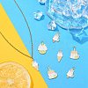 40Pcs 4 Styles Alloy Enamel Pendants ENAM-CJ0003-18-6