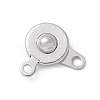 Brass Snap Clasps KK-U052-25P-1