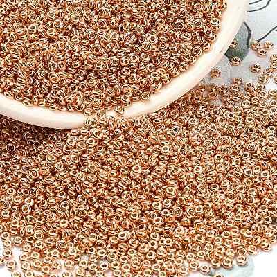 TOHO 8/0 Demi Round Beads SEED-DR08-PF551-1