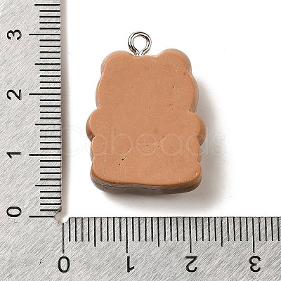 Resin Pendants RESI-A038-02I-1