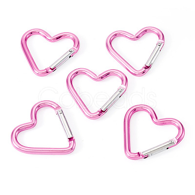 5Pcs Zinc Alloy Spring Gate Rings FIND-TA0009-73M-1