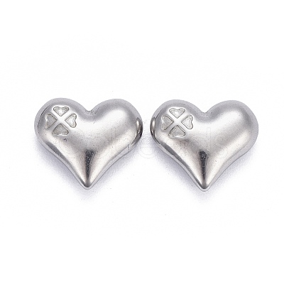 Tarnish Resistant 304 Stainless Steel Beads STAS-K213-10P-1