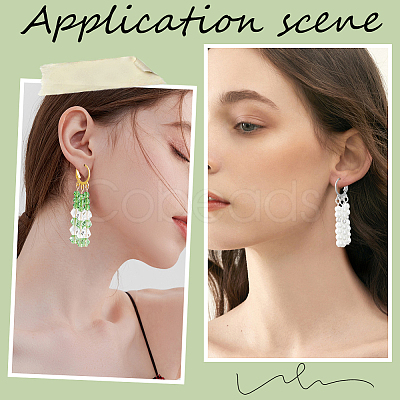 90Pcs 3 Colors Brass Leverback Earring Findings KK-SC0004-53-1