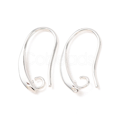 Brass Earring Hooks KK-E711-062S-1