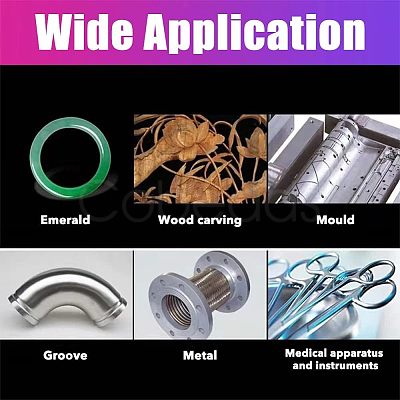60Pcs 12 Style Multifunctional Cone & Column Head Wool Felt Polishing Bits FIND-FH0005-20-1