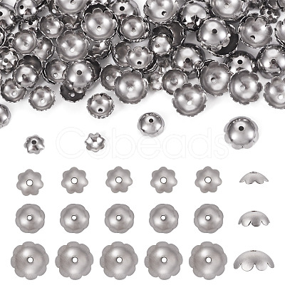 360Pcs 3 Styles 316 Stainless Steel Spacer Beads STAS-TA0005-35-1