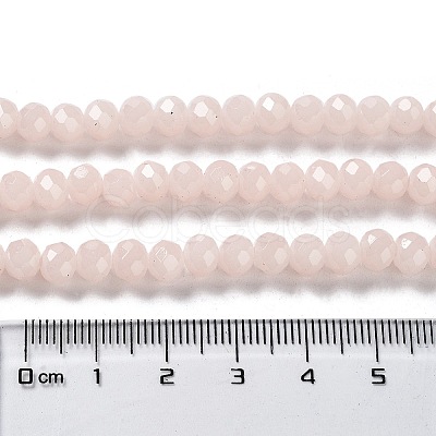 Baking Paint Imitation Jade Glass Bead Strands DGLA-A034-J6MM-A41-1