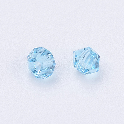 Imitation Austrian Crystal Beads SWAR-F022-3x3mm-202-1