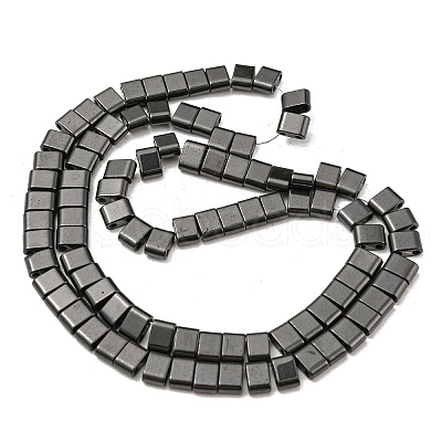 Electroplated Non-magnetic Synthetic Hematite Beads Strands G-C106-B02-14B-1