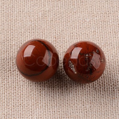 Natural Red Jasper Round Ball Beads G-I174-16mm-05-1