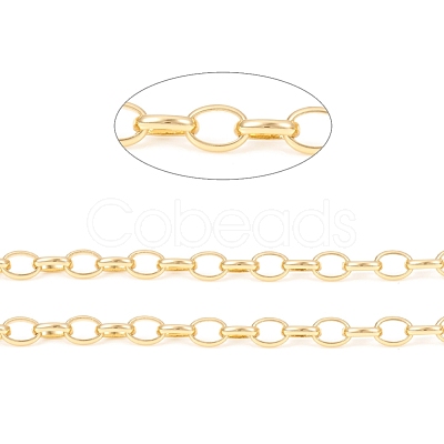 Brass Cable Chain CHC-G012-02G-1