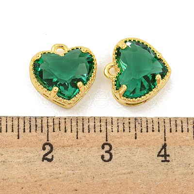 Rack Plating Brass Charms KK-M290-02G-G-1
