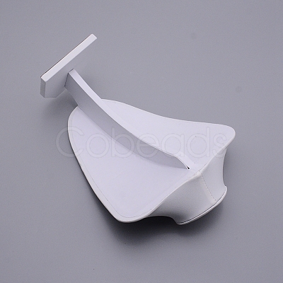 PU Leather Jewelry Display Stands NDIS-WH0006-01-1