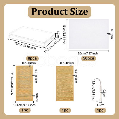 Dried Flower Storage Box Sets DIY-OC0014-90-1