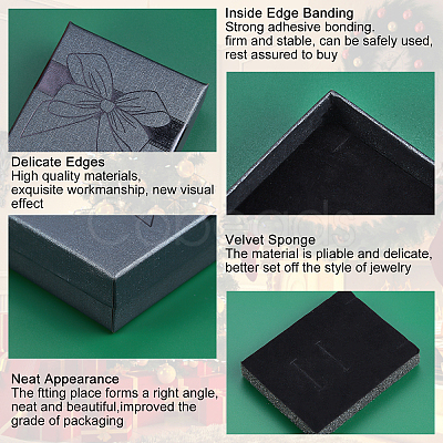 10Pcs Cardboard Jewelry Boxes CBOX-PH0002-09B-1