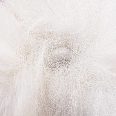 Handmade Faux Rabbit Fur Pom Pom Ball Covered Pendants WOVE-F020-A19-1