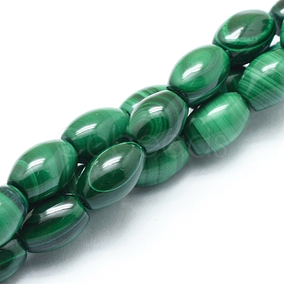 Natural Malachite Beads Strands G-D0011-09C-1