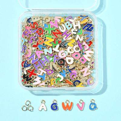 200Pcs Alloy Enamel Pendants ENAM-FS0003-59-1