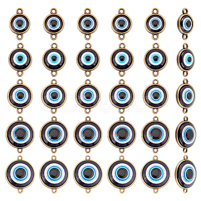 30Pcs 5 Style Plastic Connector Charms FIND-AR0002-83AB-1