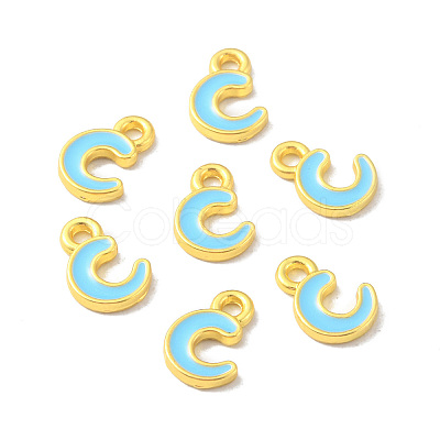 Alloy Enamel Pendants ENAM-P247-01MG-C-1