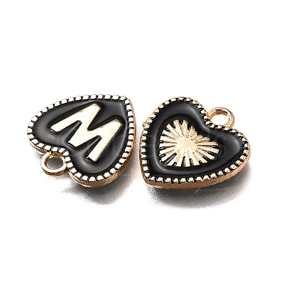 Alloy Enamel Pendants ENAM-K075-02G-01-1