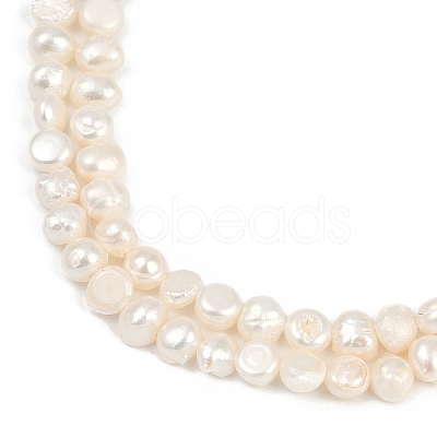 Natural Cultured Freshwater Pearl Beads Strands PEAR-P064-19G-04A-1