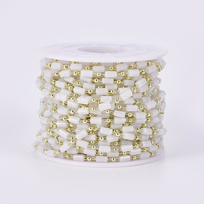 Handmade Glass Beaded Chains CHC-F008-B02-1