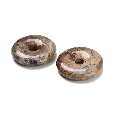 Natural Aqua Terra Jasper Pendants G-Z110-L03-30x6mm-1
