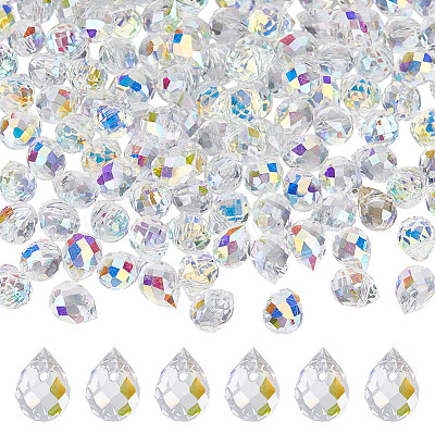 120Pcs Electroplate Glass Beads EGLA-HY0001-12-1